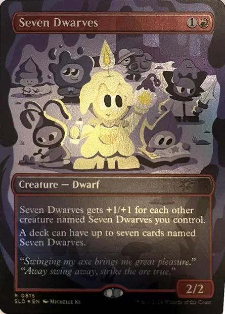 Seven Dwarves, Magic card SLD 815 — Secret Lair Drop set