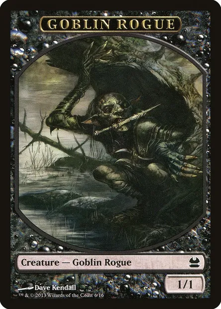 Goblin Rogue, Magic card TMMA 6 — Modern Masters Tokens set