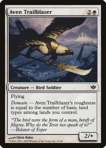 Aven Trailblazer, Magic card CON 4 — Conflux set