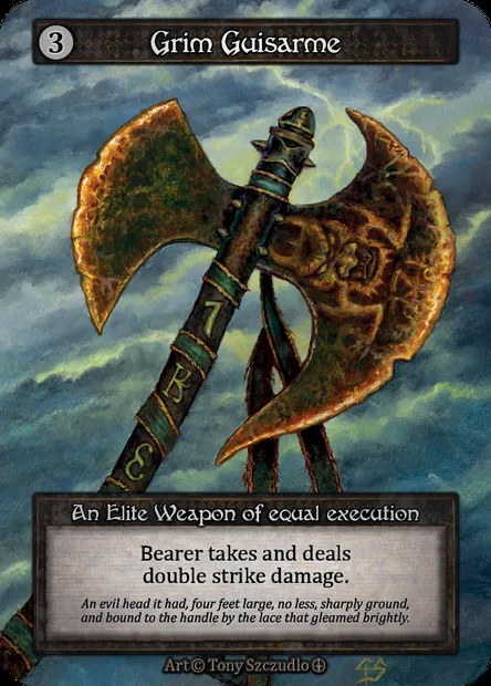 Grim Guisarme, Sorcery card ATH 172 — Arthurian Legends set