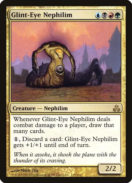 Glint-Eye Nephilim, Magic card GPT 115 — Guildpact set