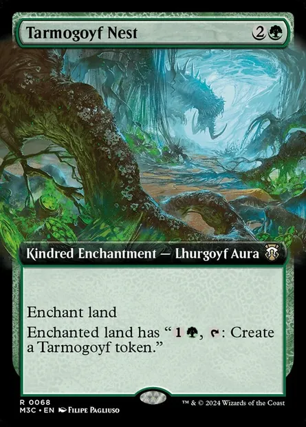 Tarmogoyf Nest, Magic card M3C 68 — Modern Horizons 3 Commander set