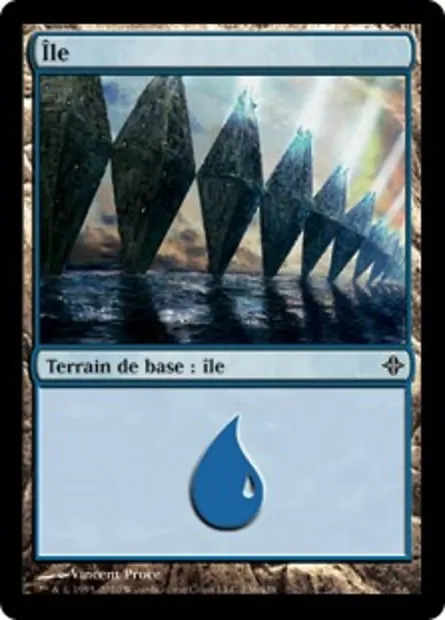 Île, carte Magic ROE 236 — extension L'ascension des Eldrazi