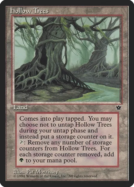Hollow Trees, Magic card FEM 97 — Fallen Empires set