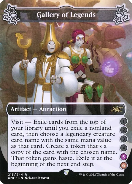 Gallery of Legends, Magic card UNF 213b — Unfinity set