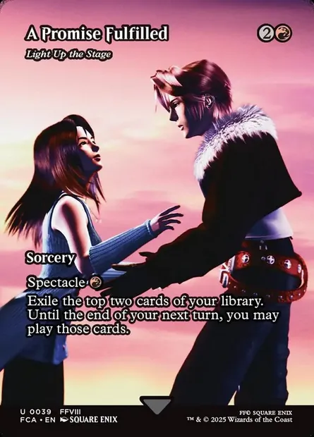 Éclairer la piste, carte Magic FCA 39 — extension Final Fantasy: Through the Ages