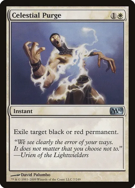 Celestial Purge, Magic card M10 7 — Magic 2010 set