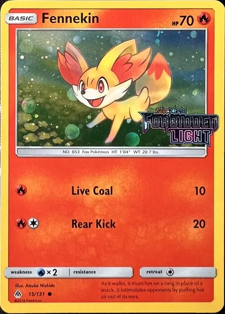 Fennekin, Pokémon card RET 015 — Retail Exclusive Promos set