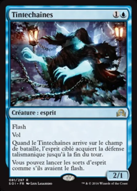 Tintechaînes, carte Magic SOI 81 — extension Ténèbres sur Innistrad