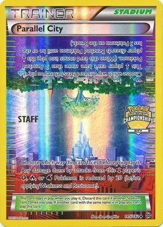 Cité Parallèle, carte Pokémon LGP 145-2 — extension League Promos