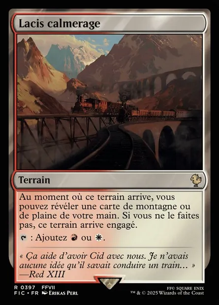 Lacis calmerage, carte Magic FIC 397 — extension Final Fantasy Commander
