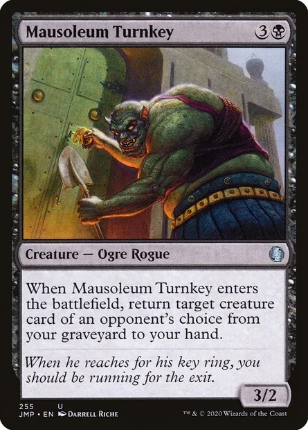 Mausoleum Turnkey, Magic card JMP 255 — Jumpstart set