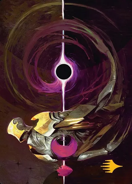 Gravkill // Gravkill, carte Magic AEOE 14 — extension Edge of Eternities Art Series