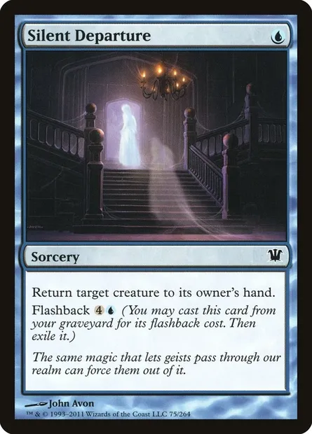 Silent Departure, Magic card ISD 75 — Innistrad set