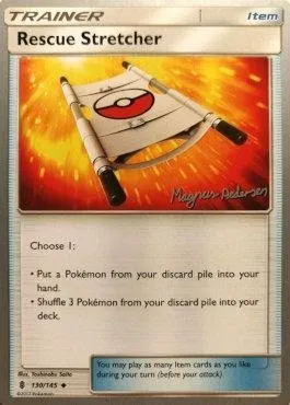 Civière, carte Pokémon WCD18 130-2 — extension World Championship Decks 2018