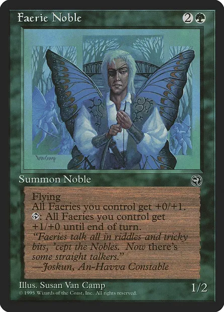 Fée noble, carte Magic HML 86 — extension Terres Natales