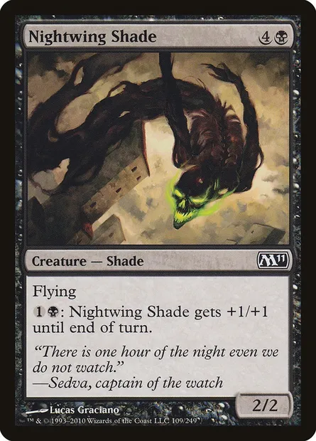 Nightwing Shade, Magic card M11 109 — Magic 2011 set