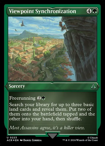 Viewpoint Synchronization, Magic card ACR 223 — Assassin's Creed set