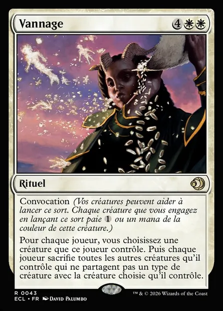 Vannage, carte Magic ECL 43 — extension Lorwyn Eclipsed