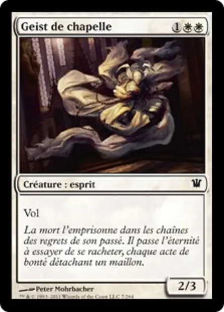 Geist de chapelle, carte Magic ISD 7 — extension Innistrad