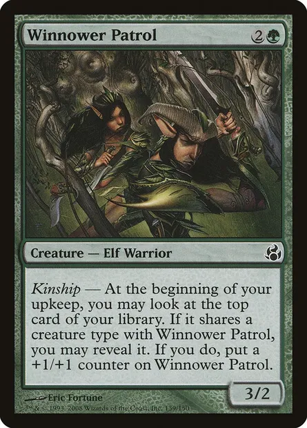 Winnower Patrol, Magic card MOR 139 — Morningtide set