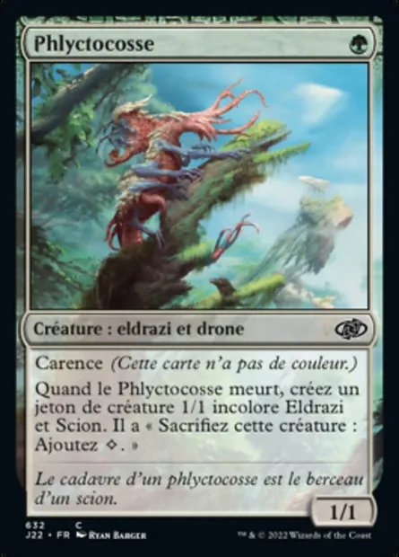 Phlyctocosse, carte Magic J22 632 — extension Jumpstart 2022