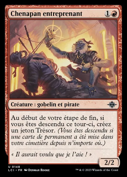 Chenapan entreprenant, carte Magic LCI 148 — extension The Lost Caverns of Ixalan