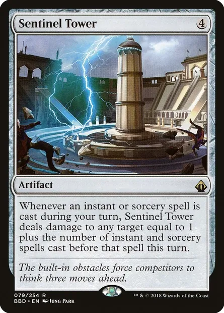 Sentinel Tower, carte Magic BBD 79 — extension Battlebond