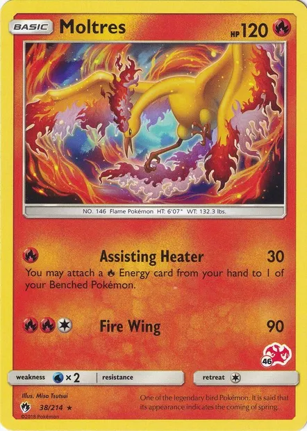 Sulfura, carte Pokémon BA20 038c-46 — extension Battle Academy 2020