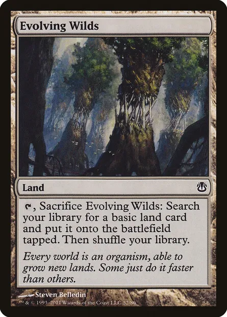 Evolving Wilds, Magic card DDH 32 — Duel Decks: Ajani vs. Nicol Bolas set