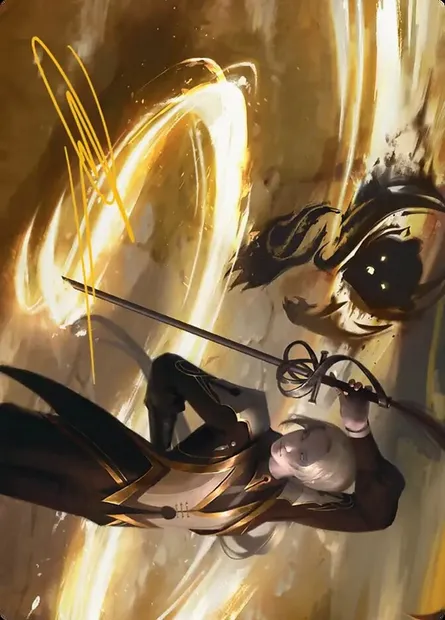 Rapier Wit // Rapier Wit, Magic card ASOS 6 — Secrets of Strixhaven Art Series set