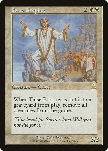 False Prophet, Magic card UDS 6 — Urza's Destiny set