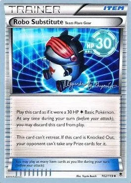 Robo Substitute, Pokémon card WCD15 102 — World Championship Decks 2015 set