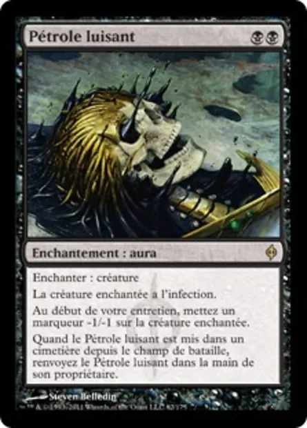 Pétrole luisant, carte Magic NPH 62 — extension La Nouvelle Phyrexia