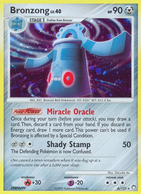 Archéodong, carte Pokémon MT 6 — extension Trésors Mystérieux