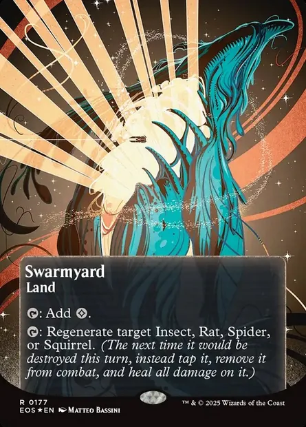 Swarmyard, Magic card EOS 177 — Edge of Eternities: Stellar Sights set