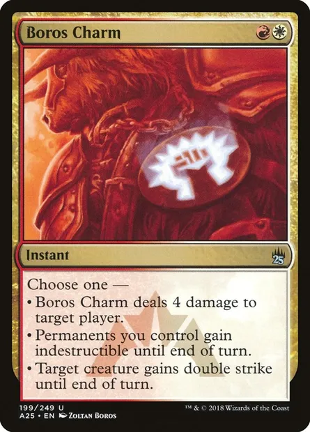 Boros Charm, Magic card A25 199 — Masters 25 set