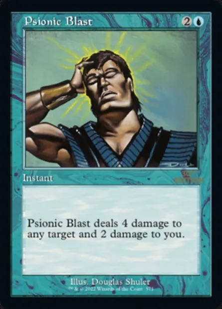 Psionic Blast, Magic card 30A 371 — 30th Anniversary Edition set