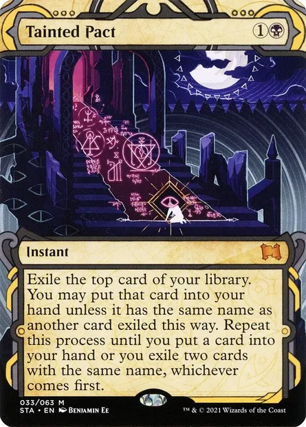 Tainted Pact, Magic card STA 33 — Strixhaven Mystical Archive set