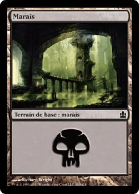 Marais, carte Magic CMD 310 — extension Commander 2011