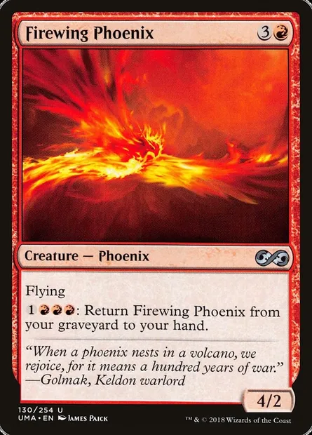 Firewing Phoenix, Magic card UMA 130 — Ultimate Masters set