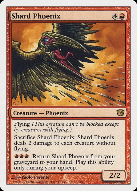 Shard Phoenix, Magic card 9ED 217 — Ninth Edition set