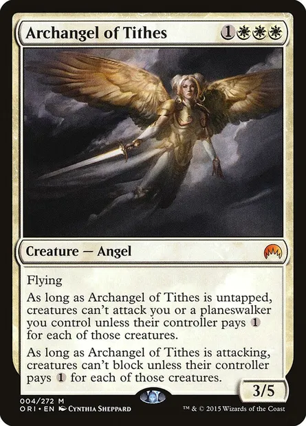 Archangel of Tithes, Magic card ORI 4 — Magic Origins set