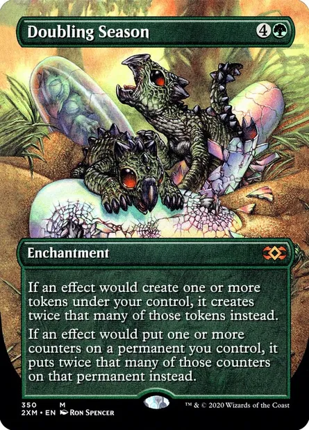 Doubling Season, Magic card 2XM 350 — Double Masters set