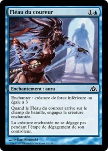 Fléau du coureur, carte Magic DGM 17 — extension Le labyrinthe du dragon