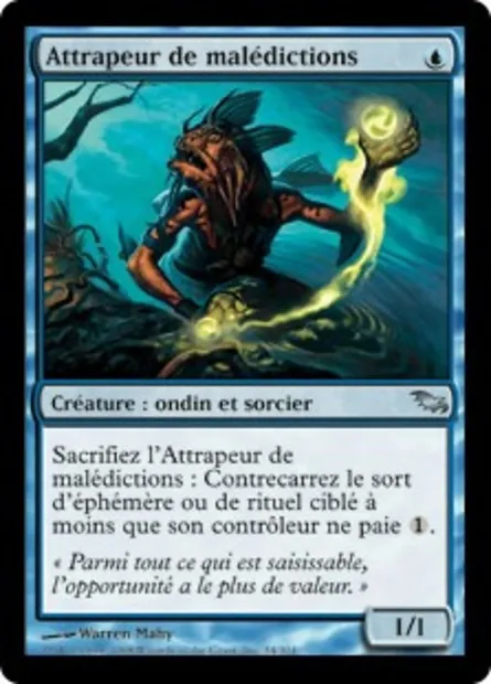 Attrapeur de malédictions, carte Magic SHM 34 — extension Sombrelande
