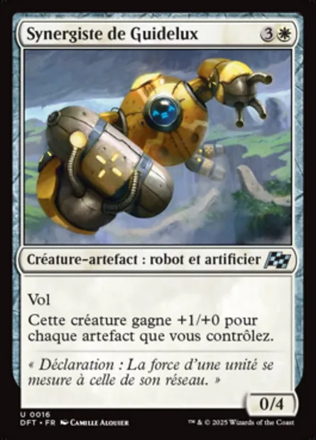 Synergiste de Guidelux, carte Magic DFT 16 — extension Aetherdrift