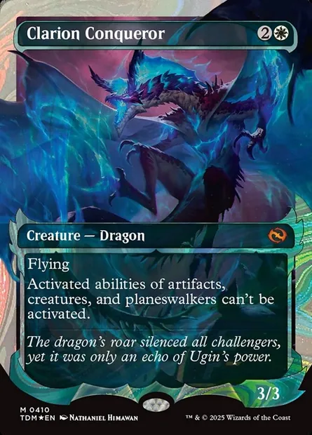 Clarion Conqueror, Magic card TDM 410 — Tarkir: Dragonstorm set