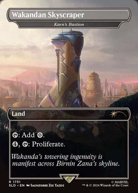 Bastion de Karn, carte Magic SLD 1751 — extension Secret Lair Drop