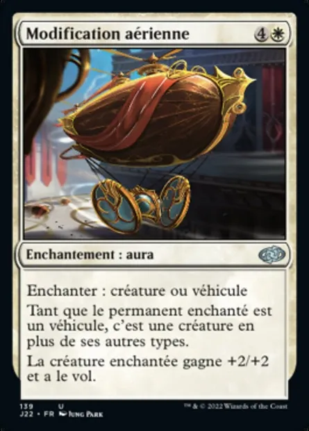 Modification aérienne, carte Magic J22 139 — extension Jumpstart 2022
